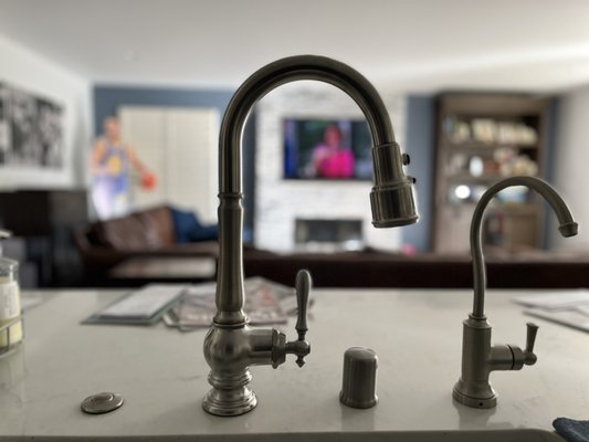 Photo of Niko's Plumbing - San Ramon, CA, US. Kitchen faucet replacement