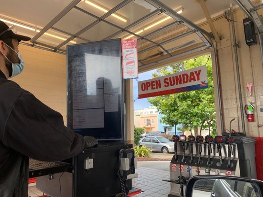 Photo of Valvoline Instant Oil Change - San Francisco, CA, US. Drive in oil changed