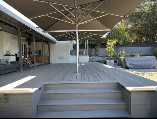 Photo of J&B Fence Company - Pacheco, CA, US. TimberTech composite deck