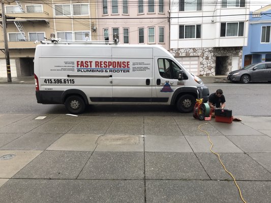 Photo of Fast Response Plumbing & Rooter - San Francisco, CA, US. Snake from the street