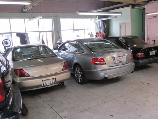 Photo of KSH Automotive - San Francisco, CA, US. Various cars we work on