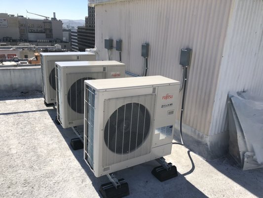 Photo of A Plus Quality HVAC - Daly City, CA, US. Commercial VRF system