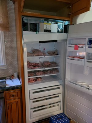 Photo of Quality Appliance Repair San Francisco - San Francisco, CA, US. Viking freezer defrost issue.