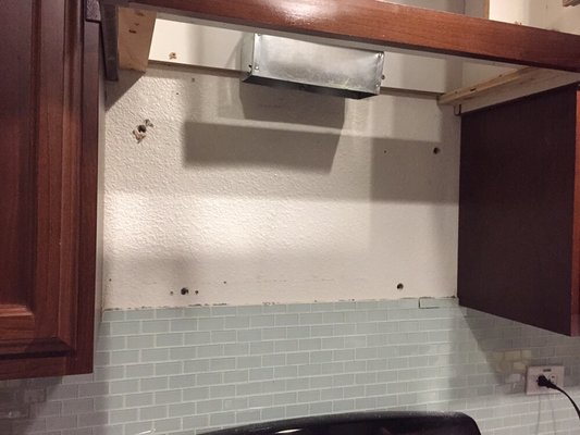 Photo of Sublime Appliance Repair - Sacramento, CA, US. New microwave installation (before & after)