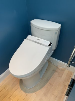 Photo of Pipeline Plumbing - San Francisco , CA, US. Toto toilet installation with washlet. I've been getting quite a few requests for these!