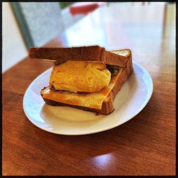 Truffle Mushroom Egg Toast