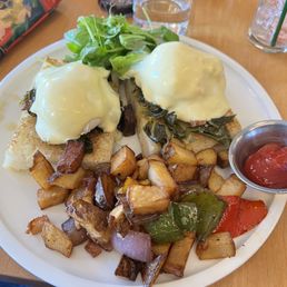 Blue Crab Eggs Benedict