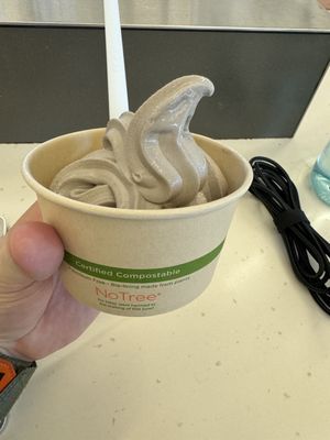 Photo of Pinkberry - San Francisco, CA, US. Cookie n cream plant based ice cream