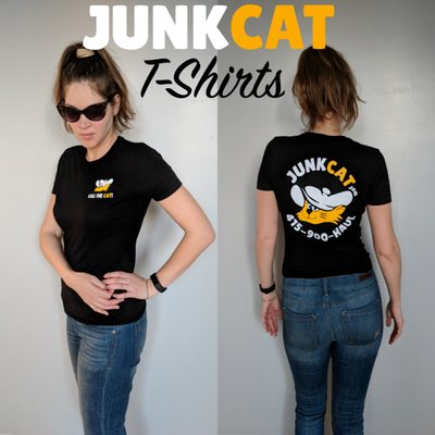 Photo of Junkcat - El Cerrito, CA, US. CALL THE CAT with your JUNKCAT T-shirt!  Get one fast before they're gone!