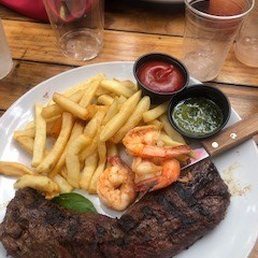 Steak and Shrimp