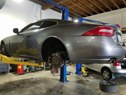 Photo of DAS Auto Service - Daly City, CA, US. Jaguar Boy this car is dangerous