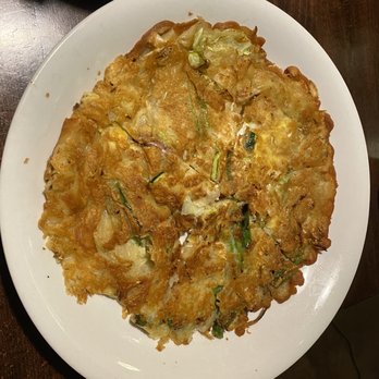 Seafood pancake