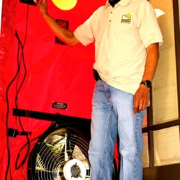 Photo of Building Efficiency - San Francisco, CA, United States. Blower Door Test to Measure air leaks in your home