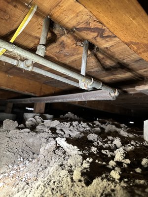 Photo of Lion Rooter And Plumbing - Hayward, CA, US. Inspection for leaking pipes