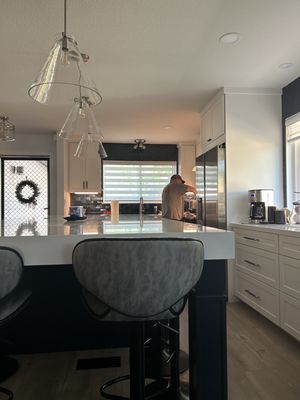 Photo of Tee Vax Home Appliance & Kitchen Center - Santa Rosa, CA, US. Looking across the HUGE kitchen island