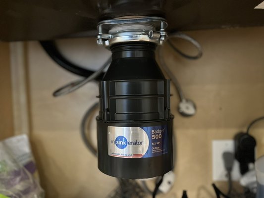 Photo of Niko's Plumbing - San Ramon, CA, US. Garbage Disposal replacement