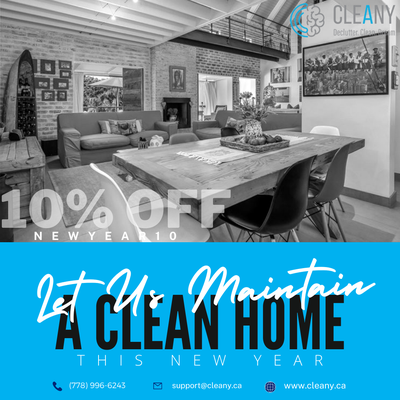 Photo of CLEANY - New Westminster, BC, CA. Fresh year, fresh start cleaning out your home for a new year! Call Cleany now!!