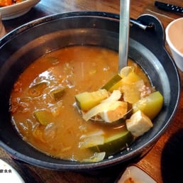 Beef Soy Bean Paste Soup