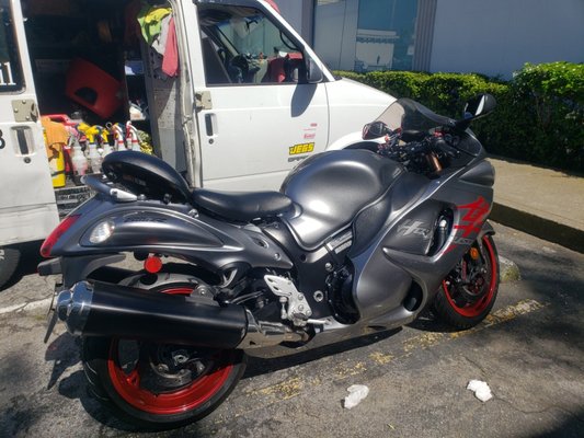 Photo of Mobile Bay Area Auto Detailing - San Francisco, CA, US. Motorcycle detailing