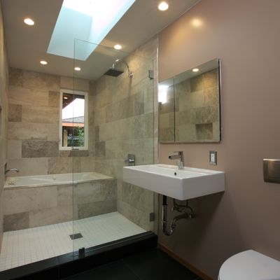 Photo of Handyman Heroes - San Francisco, CA, US. Northbay Bathroom - plumbing, electrical, tile work