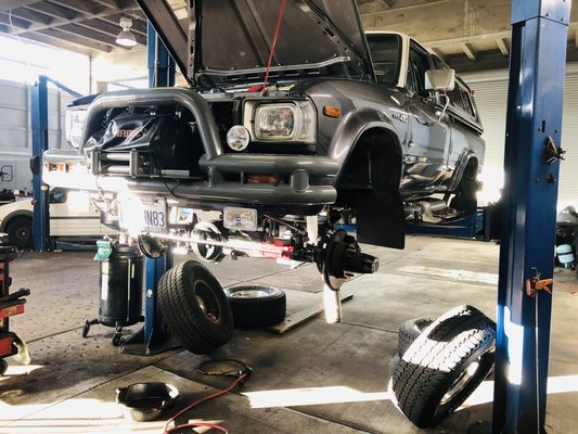 Photo of Tony's Auto Repair - Burlingame, CA, US. Brake service