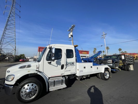 Photo of Turbo towing - Concord, CA, US. Chevy 3500 medium duty tow