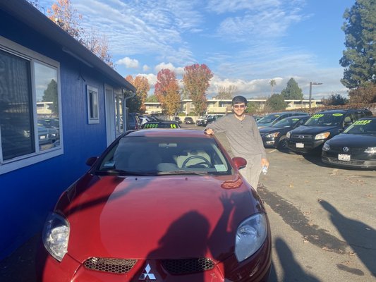 Photo of Pacific Bay Auto - Fremont, CA, US. His first car, great buying experience.