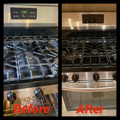 Photo of Richyelle's Cleaning - Daly City, CA, US. We clean the stove .