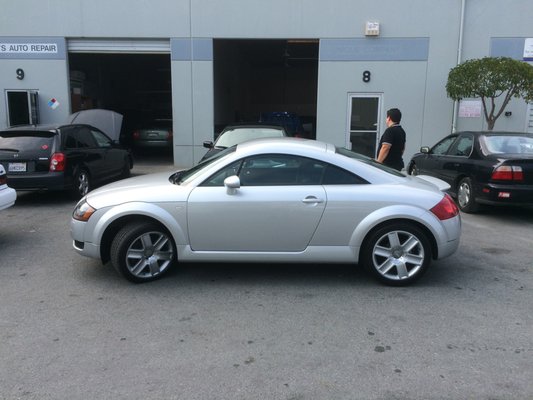 Photo of DAS Auto Service - Daly City, CA, US. 2004 1.8 liter AUDI TT