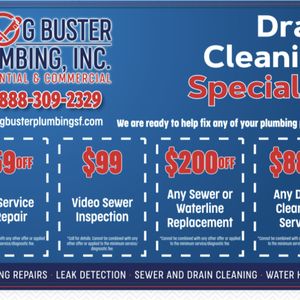 Clog Buster Plumbing on Yelp