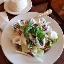 Photo of White Elephant Restaurant - South San Francisco, CA, United States. Squid Salad