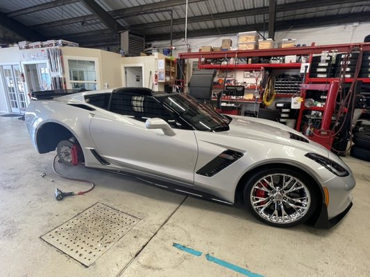 Corvette Four New Michelin Tires