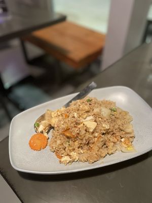 Photo of Thai Time - Sacramento, CA, US. thai fried rice w/ tofu