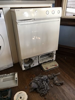 Photo of Zuta Appliance Repair - Berkeley, CA, US. ASKO DRYER SERVICING AND ADJUSTMENT