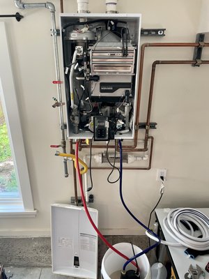 Photo of Hydroflow - San Francisco, CA, US. Tankless water heater flush and anual maintenance service call.