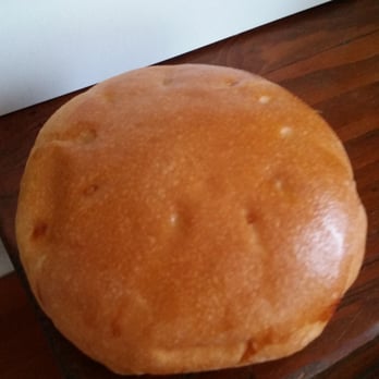 Pretty red bean bun