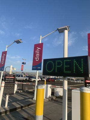 Photo of San Francisco Bay Oakland International Airport Parking Lot - Oakland, CA, US.