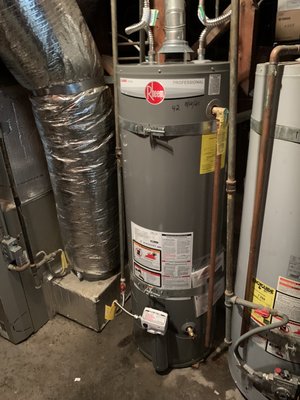 Photo of Pipeline Plumbing - San Francisco , CA, US. 40 gallon water heater installation