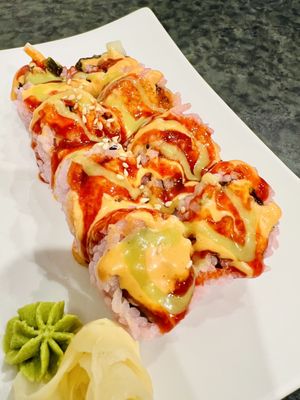 Photo of Sushi Well - New Westminster, BC, CA. a plate of food on a table