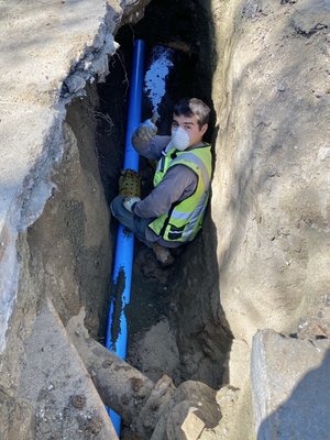 Photo of Bayshore Plumbers - Redwood City, CA, US. Private sewer lateral replacement