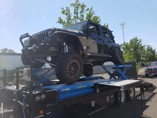 Photo of MetalCloak - Rancho Cordova, CA, US. flexing new lift