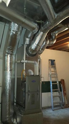 Photo of Ocean Air Heating - San Francisco, CA, US. Garage 95% EFF Install