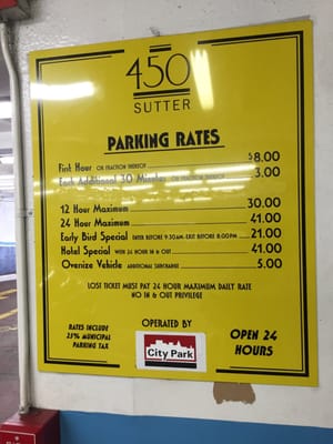 Photo of 450 Sutter Garage - San Francisco, CA, US. Pricing