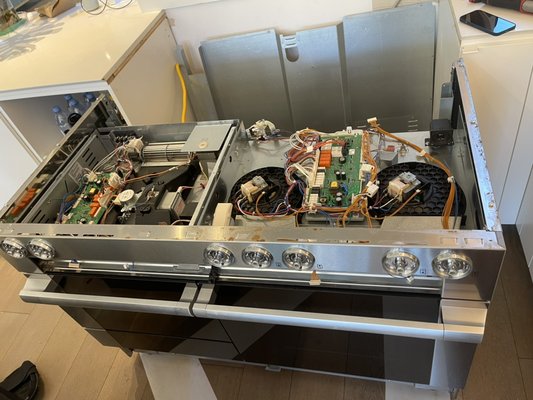 Photo of A Plus Appliance Repair - San Francisco, CA, US. Miele range repair