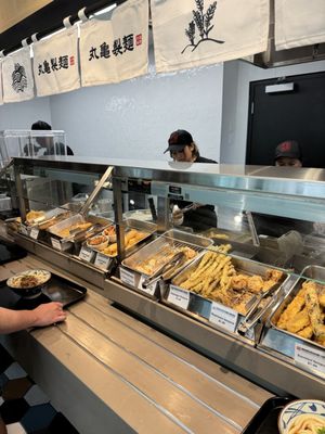 Photo of Marugame Udon - Vancouver, BC, CA. Tempura options