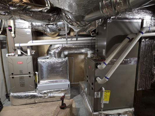 Photo of Appliance Repairman Bay Area - San Jose, CA, US. Nice customer and nice powerful furnace + air cooler sustem