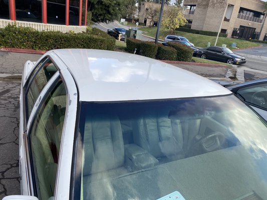 Photo of American Sunroof - San Diego, CA, US. BEFORE AND AFTER MOONROOF