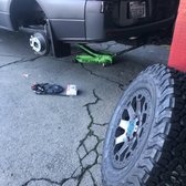 Black Rhino Warlord Wheel installed with BFG KO2 on Sprinter