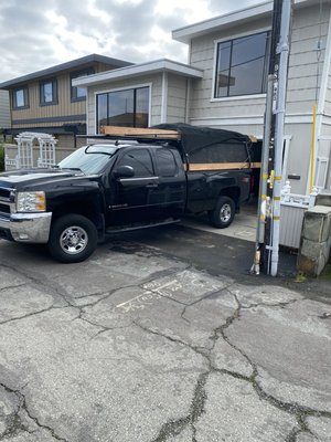 Photo of Nick's Hauling & Junk Removal - San Francisco, CA, US. I can fit A LOT of stuff in my long bed truck. A bonus is I can fit in driveways in SF