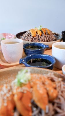 Photo of Nobi Nobi - Richmond, BC, CA. Uni Zaru Soba ($16.99)